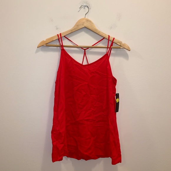 BRAND NWT No Boundaries Red Blouse size S - Picture 3 of 11